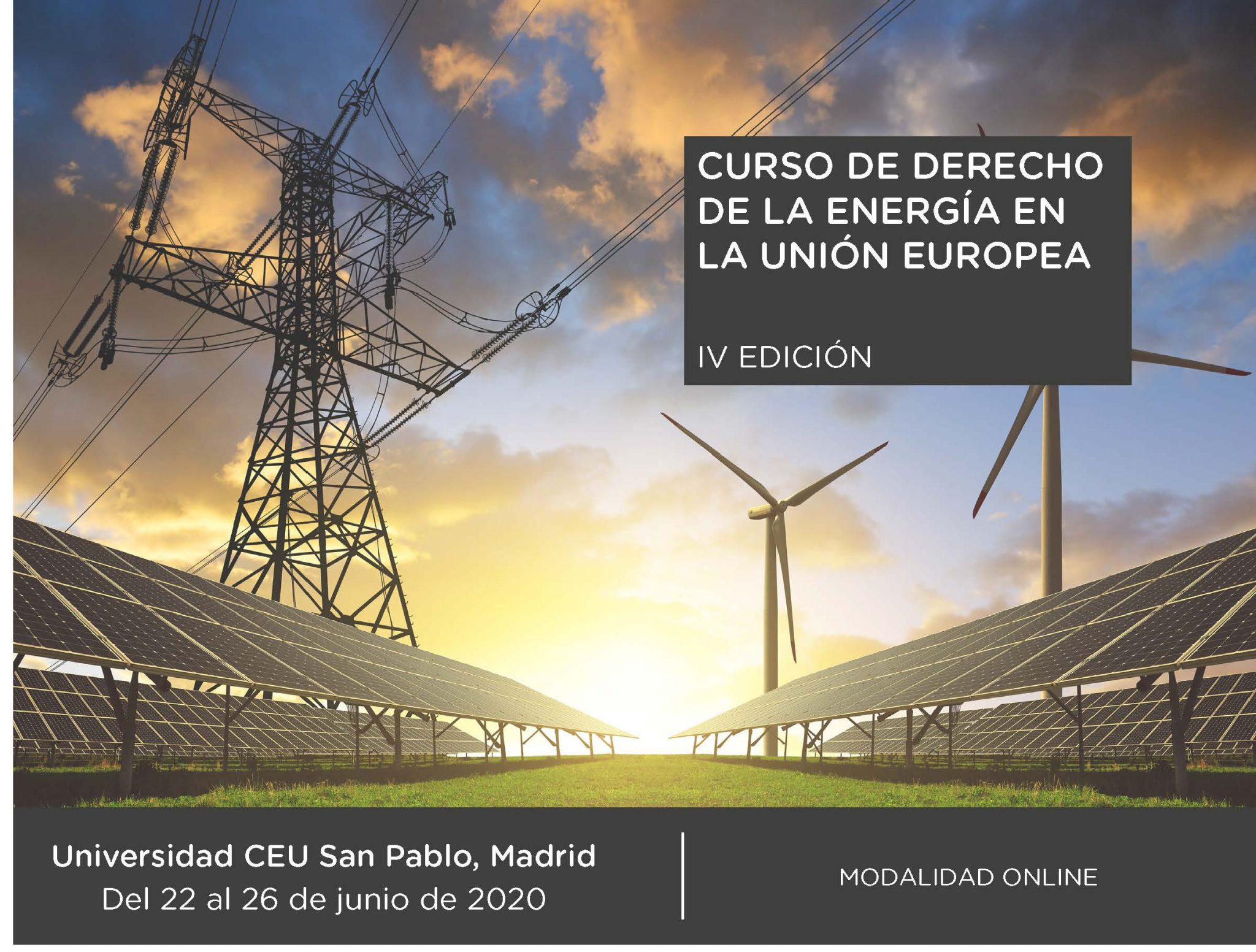 Curso De Derecho De La Energ A En La Uni N Europea Asociaci N