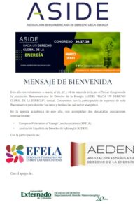 Tercer Congreso ASIDE Presidente López-Ibor