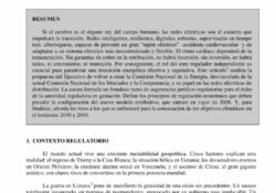 NURIA ENCINAR Retos regulatorios de la futura CNE. Su papel clave en la red eléctrica de distribución